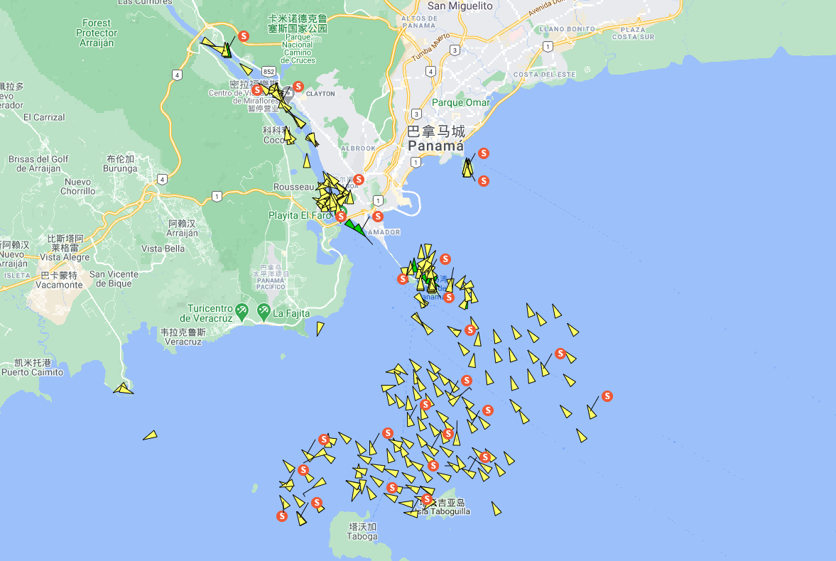 巴拿马运河严重枯水，美东方向船舶延误长达20天